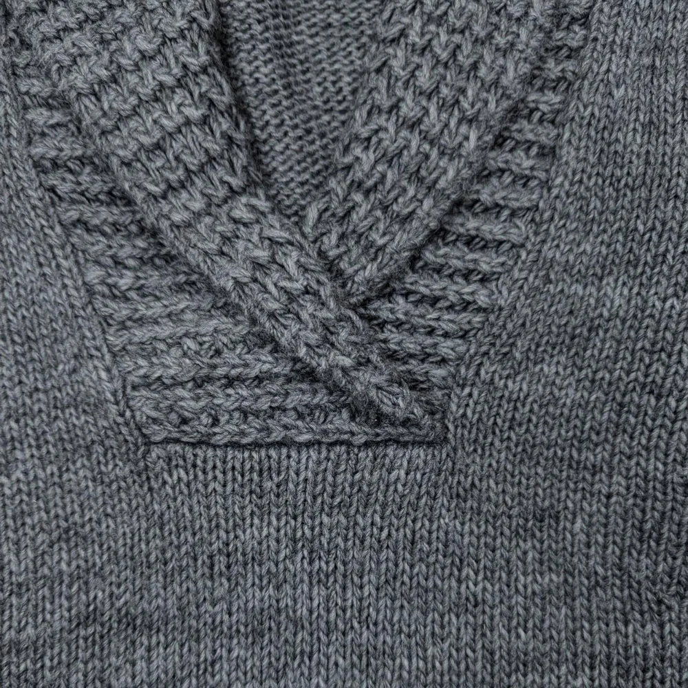 Ann Taylor Loft Gray Alpaca & Wool Blend Knit Cowl Neck Pullover Sweater